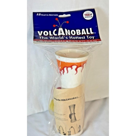 Dan Holzman / Raspyni Brothers Other - RARE Volcano Ball Skill Toy by Dan Holzman (Raspyni Brothers) - Vintage Juggling
